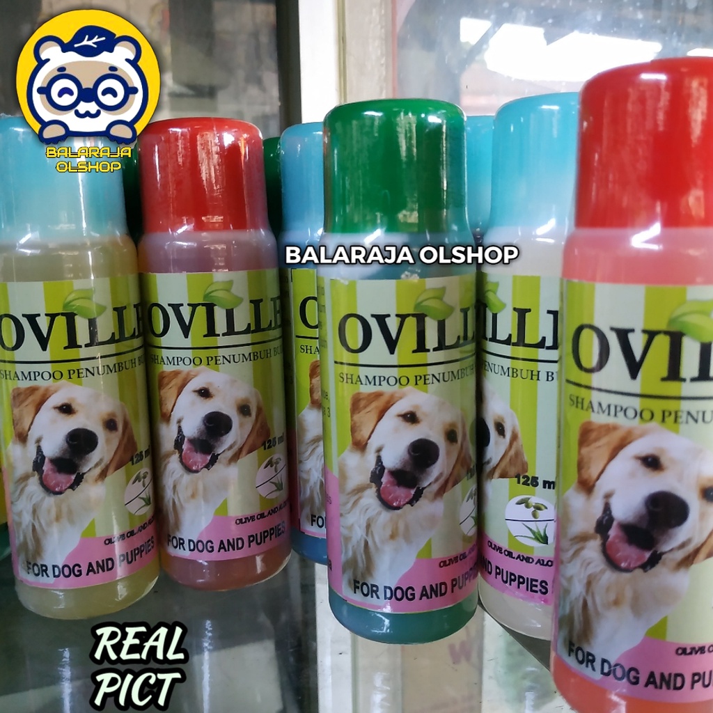 SAMPO ANJING BULU RONTOK SHAMPOO PENUMBUH BULU PUPPY OVILLE DOG