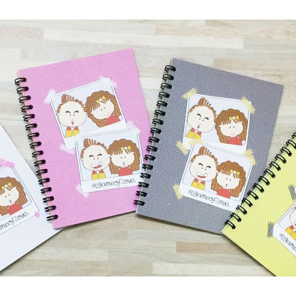 

Peekmybook Game of Love Couple Handbook / Buku Tulis dan Catatan Keren BKIL_1844