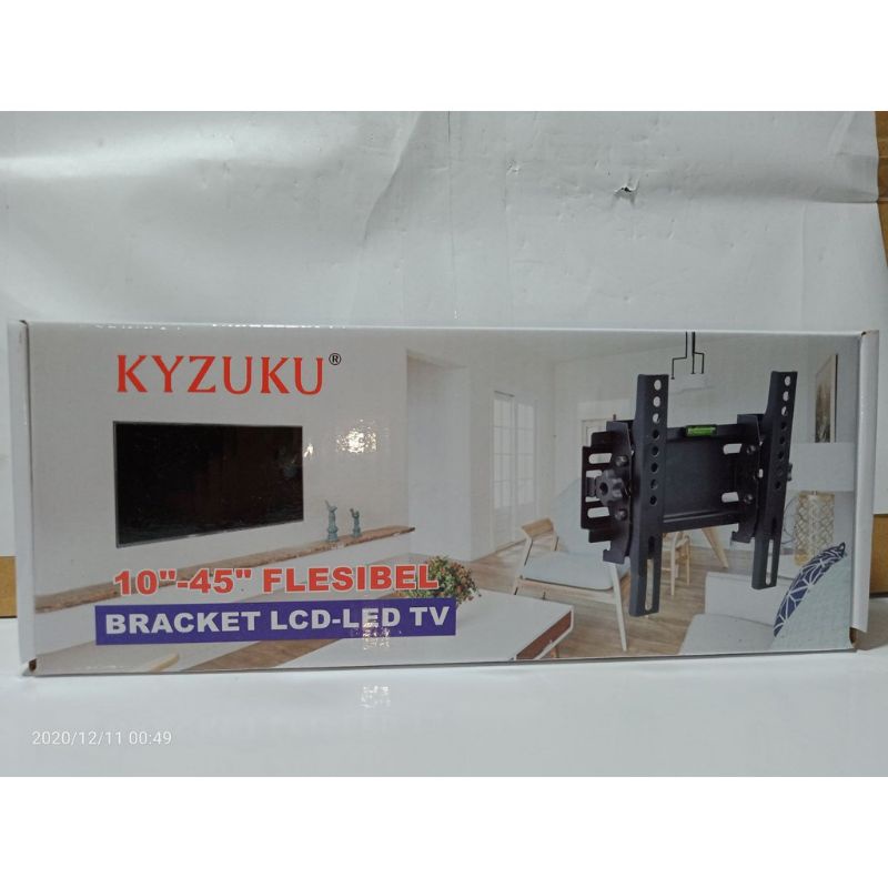 Penopang LCD / Bracket / Braket TV KYZUKU Dimensi 10 inch - 45 inch