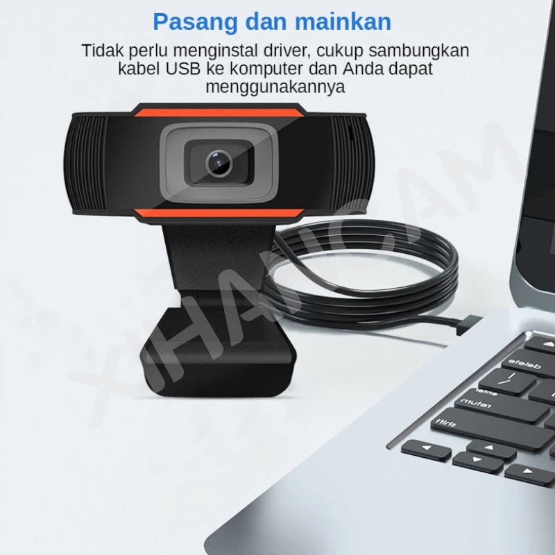 XIHANCAM 720p Camera Laptop Usb Webcam 1080p Camera Zoom Meeting Kamera Laptop Untuk Zoom Web Cam Ip Camera Usb Kamera Webcam Laptop With Mic Live Streaming Kamera Pc Komputer Desktop Kamera Laptop Usb Webcam Pc