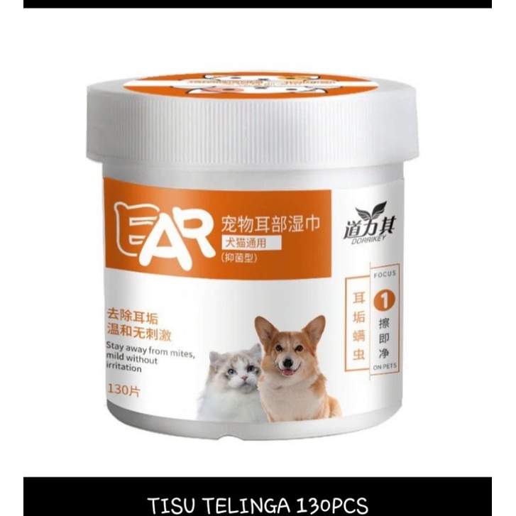 Tissu Tisu Basah kucing Dan anjing Pembersih noda Eye Tear stain Remover