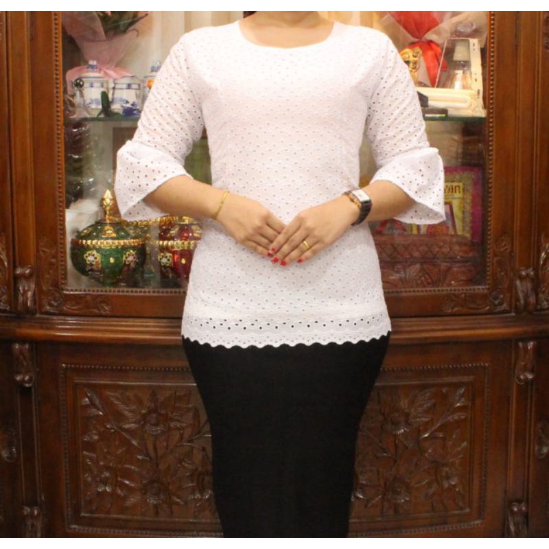 BLUS KATUN SEMI PINK BUTIK