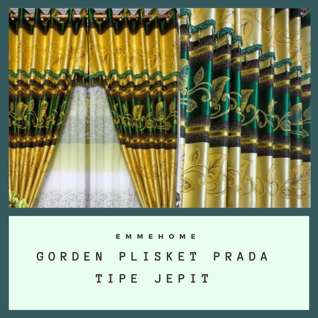 GORDEN PRADA JEPIT PONI TEMPEL / PONI PISAH | GORDEN JODHA PINTU UKURAN 100x220