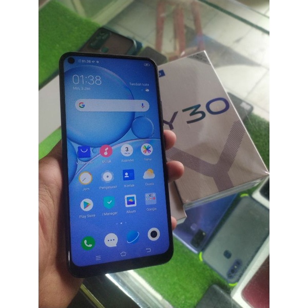 VIVO Y30 4 128 SEKEN SECOND BEKAS PD1987F