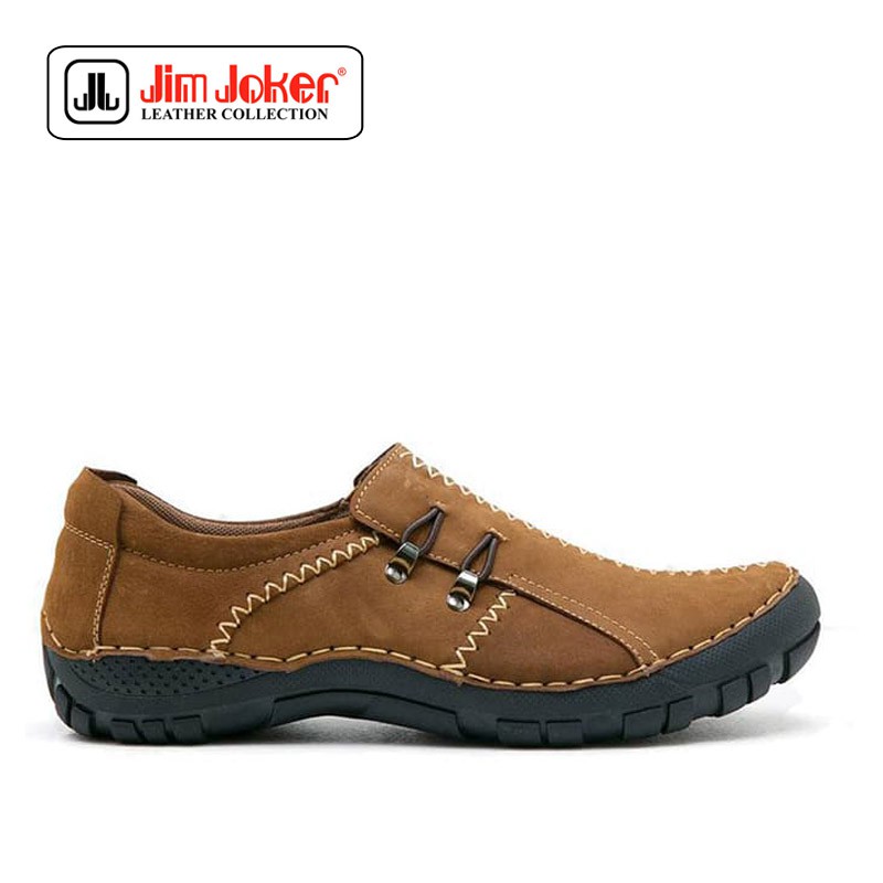 Sepatu Jim Joker Haper 70 Brown Men Original