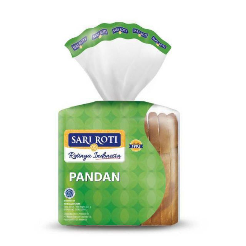 

Sari Roti Tawar Pandan