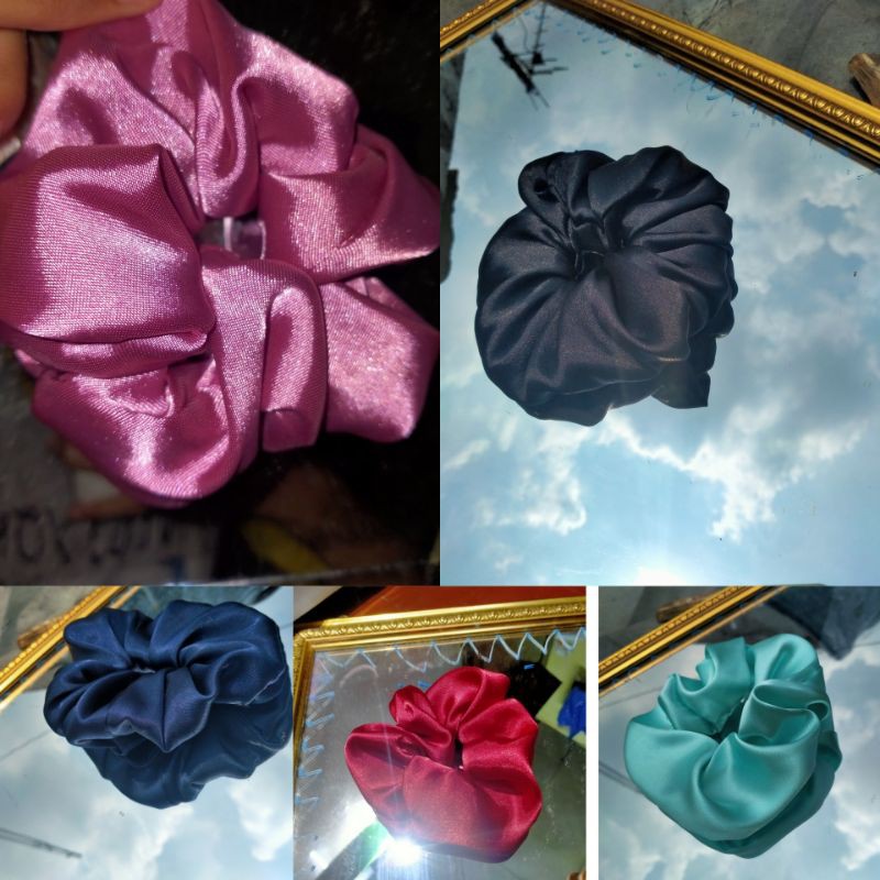 

scrunchies murah pastel