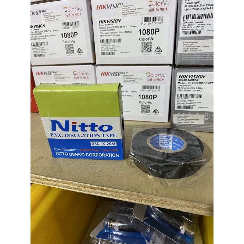 

ISOLASI NITTO KABEL JACK CCTV
