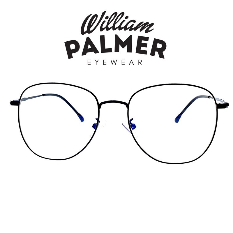 William Palmer Kacamata Pria Wanita Metal 2955 C1 Black