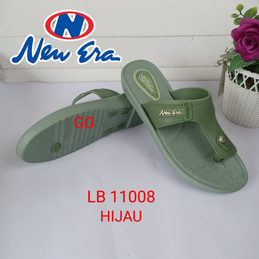 sogo NEW ERA LB E 11008 Sandal Japit Cewek Berkualitas Sandal Karet Wanita Slop Sandal Slop Jelly Terbaru