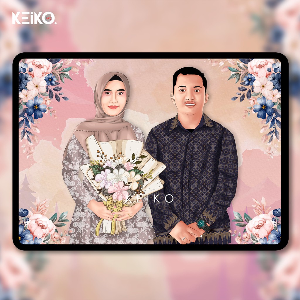 

VECTOR ART COUPLE COCOK BUAT KADO ULANG TAHUN/WEDDING