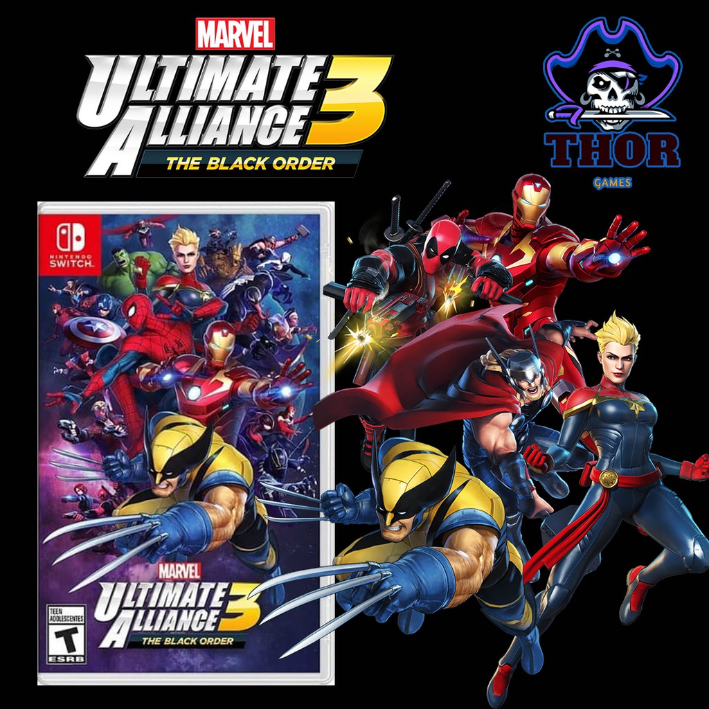 ultimate alliance 1 and 2 switch