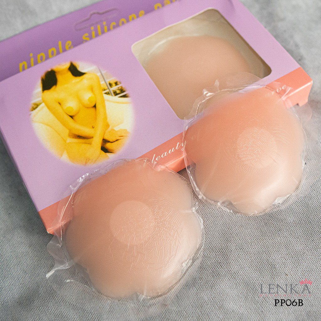 [PRODUK TERBATAS] BREAST PAD SILICONE NIPPLE COVER PENUTUP PUTING WANITA PP06