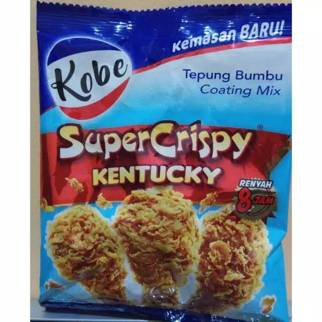 

TEPUNG BUMBU KOBE SUPER CRISPY Kentucky 75 GRAM