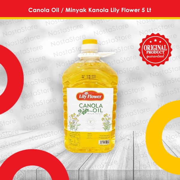

Minyak Kanola Lily Flower / Canola Oil 5 Liter