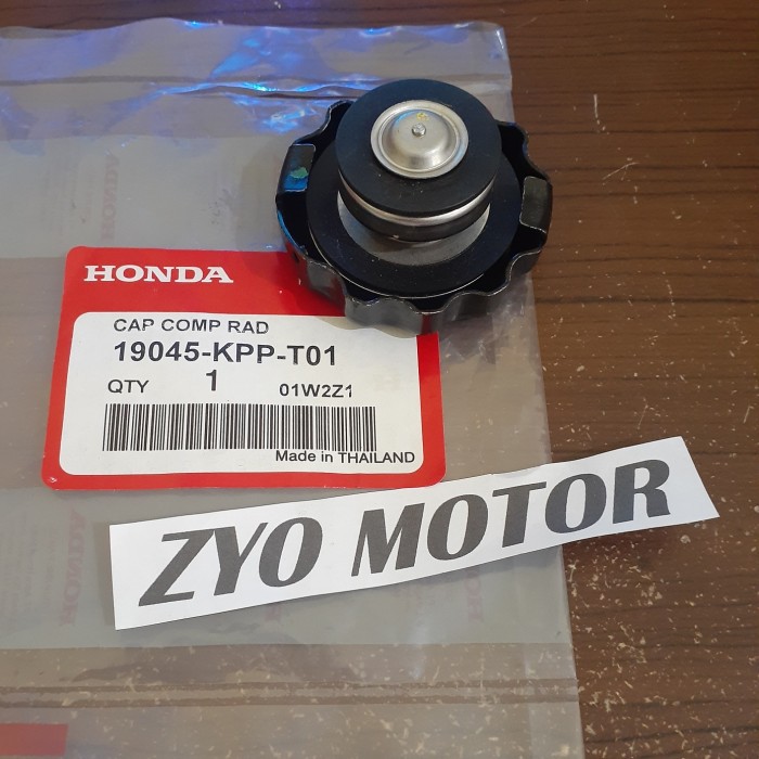TUTUP RADIATOR CBR150 CBR250 CB150R SONIC ORIGINAL HONDA 19045-KPP-T01