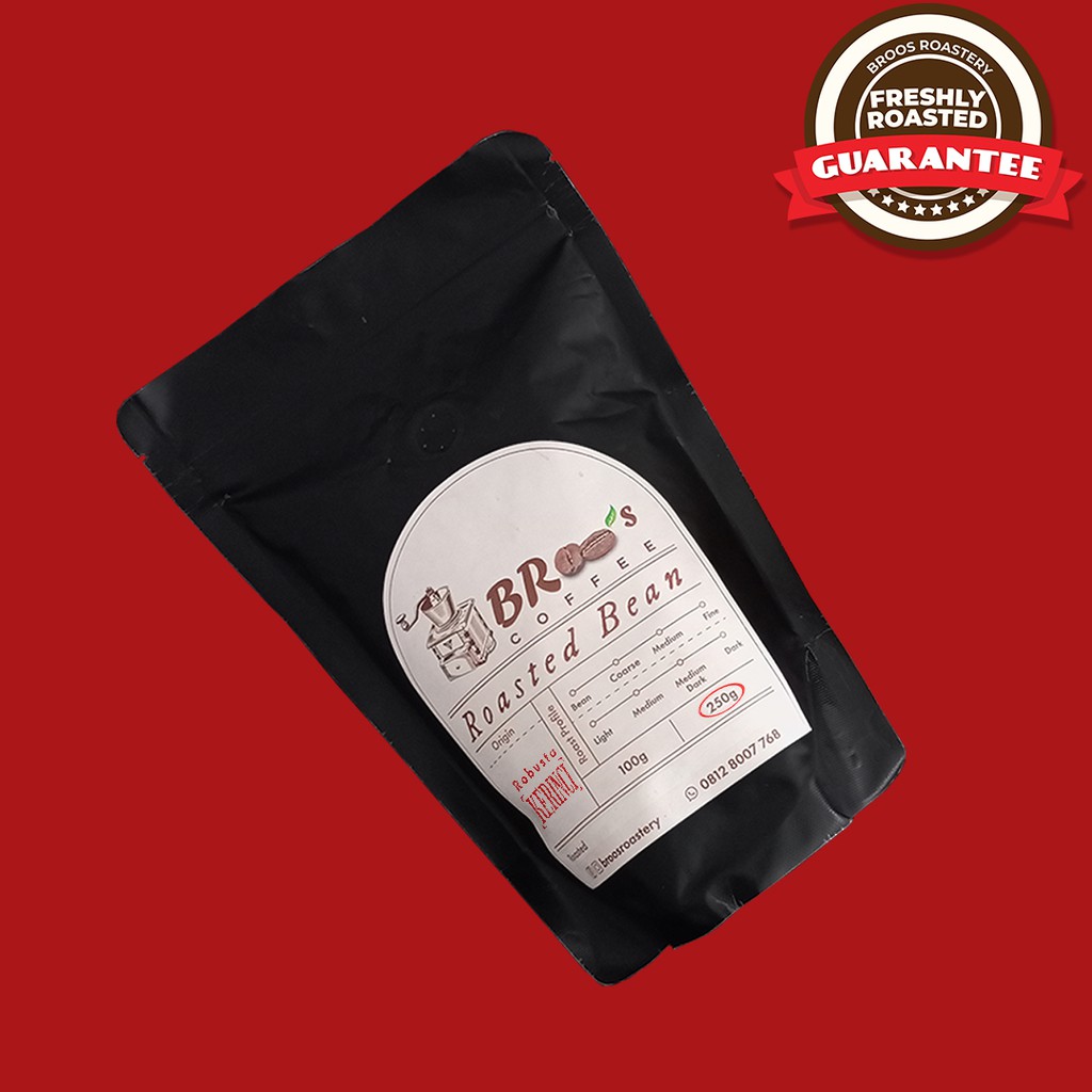 

Kopi Robusta Kerinci - Broos Roastery - 250 Gram
