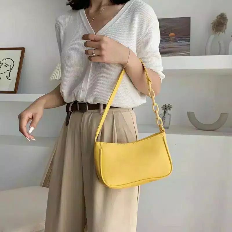 TAS SELEMPANG WANITA TAS RETRO RANTAI FASHION WANITA FASHION KOREA MURAH