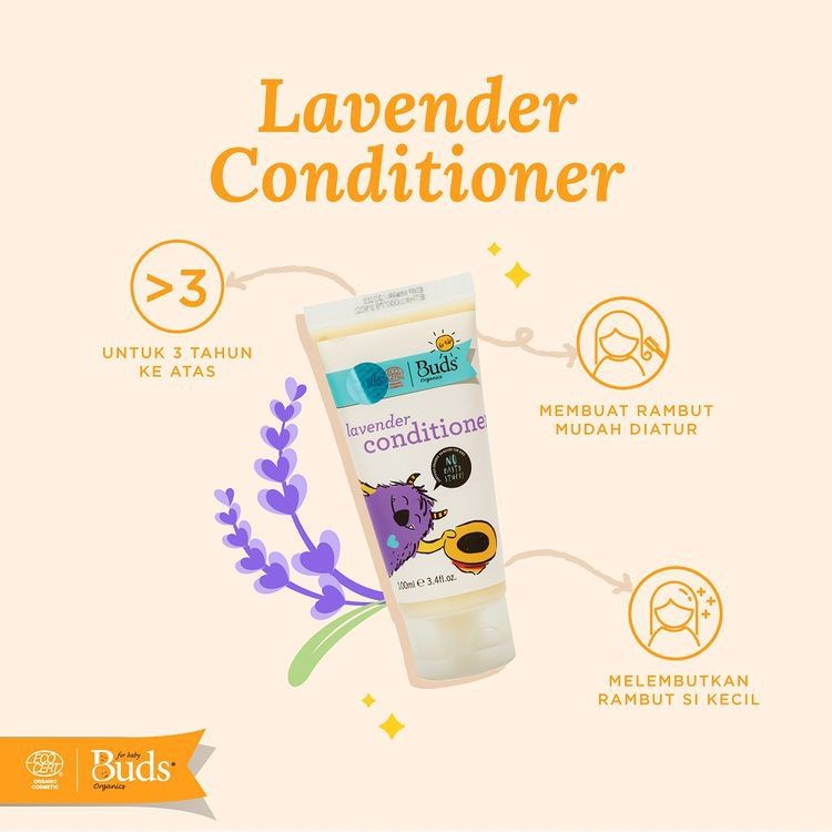 Buds Lavender Conditioner 100ml