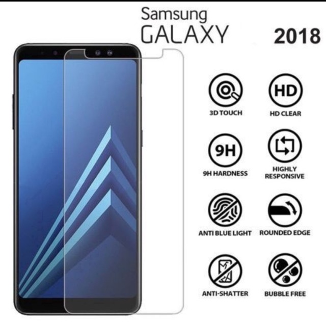 SASMUNG GALAXY A7 2018 - TEMPERED GLASS