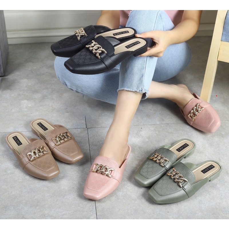 Sandal Selop Rantai Besar 1607