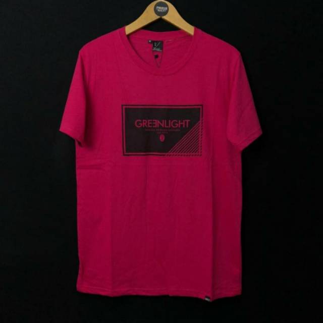 KAOS GREENLIGHT PRIA SIZE L XL BAJU GREEN LIGHT COWOK KAOS DISTRO