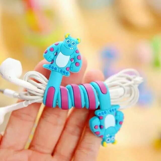 Penggulung Kabel / Perapi Kabel Charger/ Penjepit Kabel/