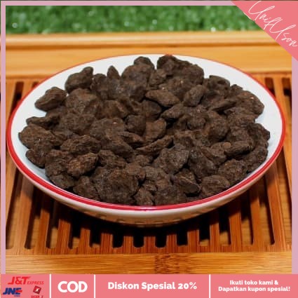 

⭐COD⭐ ( Grade Super ) Cha Hua Shi Pu Erh Ripe Tahun 2005 125gram - Tahun 2019