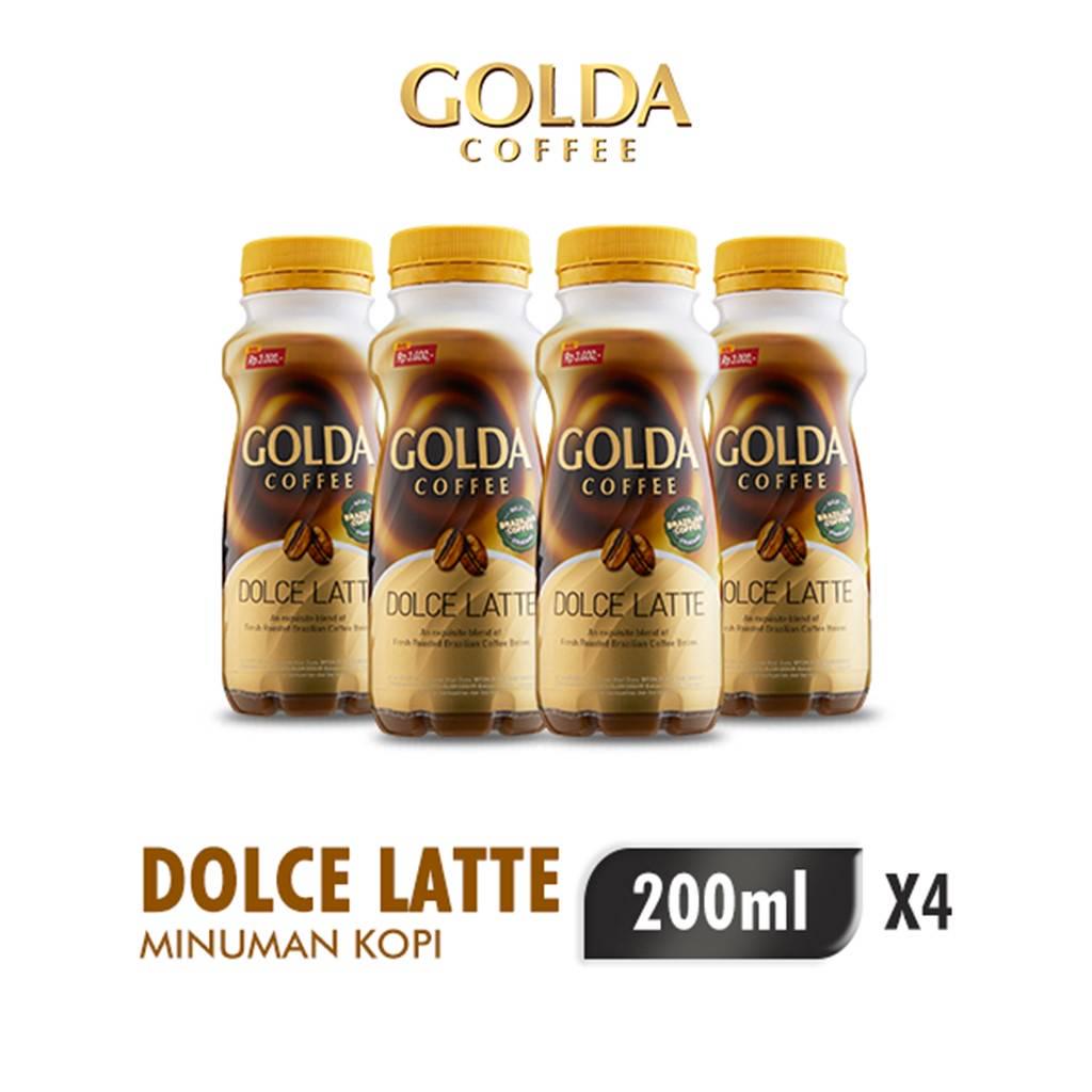 Golda Coffee Dolce Latte 200 mL x 4 Pcs
