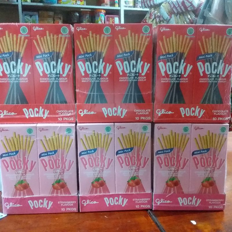 

Pocky mini pack isi 10x 22g