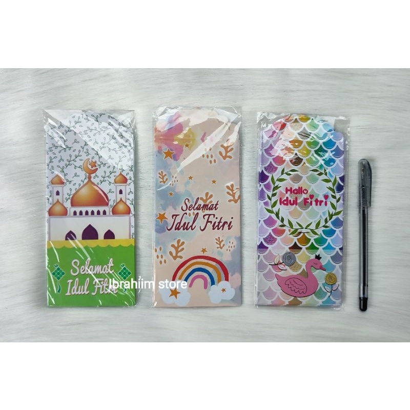 (+- ISI 408 PCS) ANGPAO / AMPLOP LEBARAN PANJANG 1 BAL MURAH
