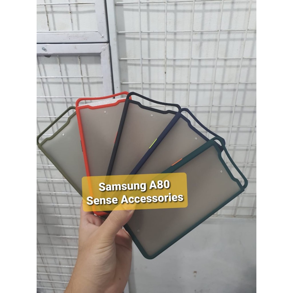 Samsung A20 A30 A50 A50S A30S A70 A70S A80 A03S Case Dove Matte Mychoice Slim Fuze Macaron