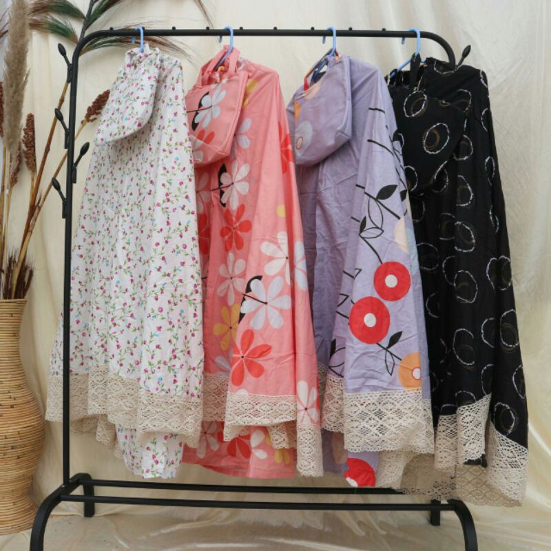 MUKENA KATUN MOTIF RENDA WHD