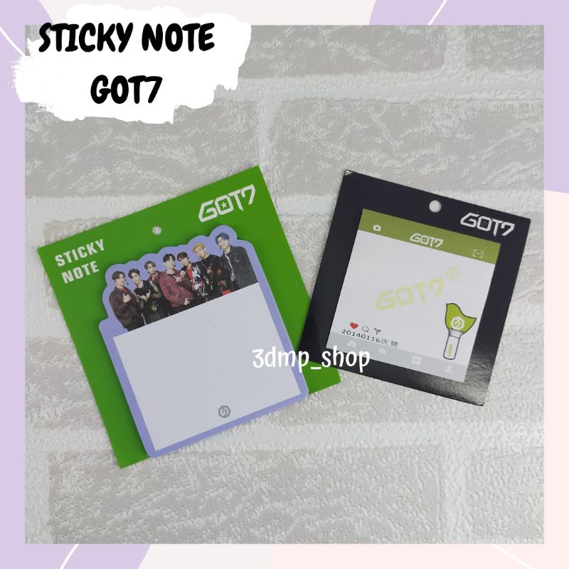 Sticky note got7 kpop