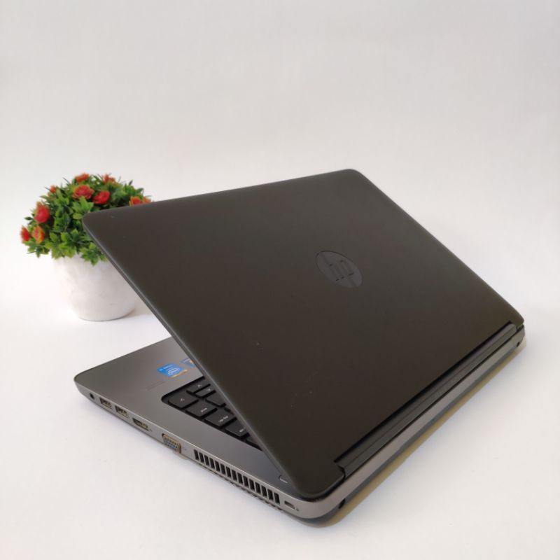 laptop gaming dan desain hp probook 640 - core i5 - dual vga AMD Radeon ssd 512gb