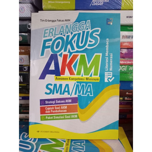 Buku ERLANGGA FOKUS AKM SMA