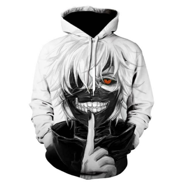 Kaneki tokyo ghoul TG fullprint sweater hoodie