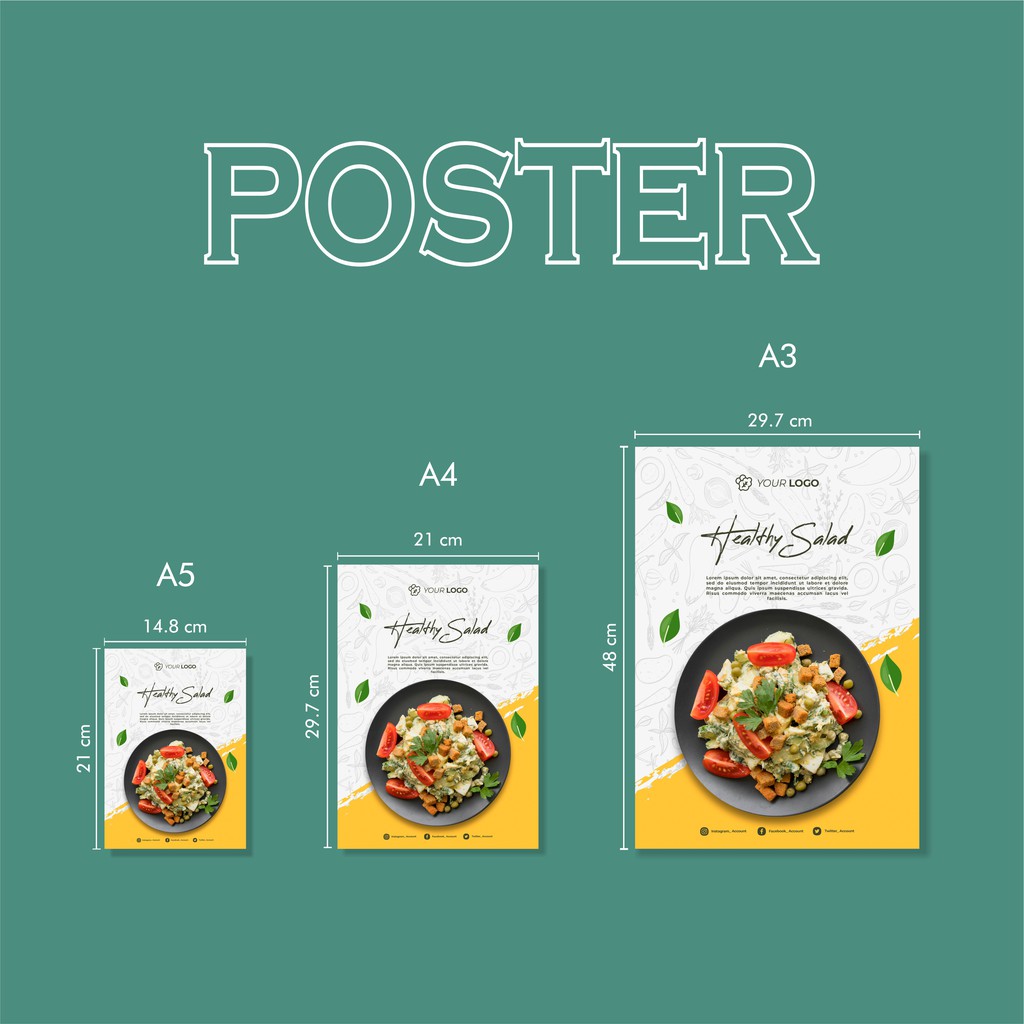 

(A4 Ap120) | AP120 gsm | CETAK POSTER CUSTOM MURAH GROSIR