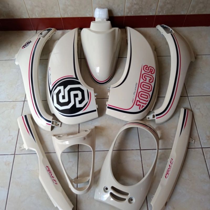 Full body halus Scoopy eSP fi k16 Cream tahun 2014 2015 2016 krim