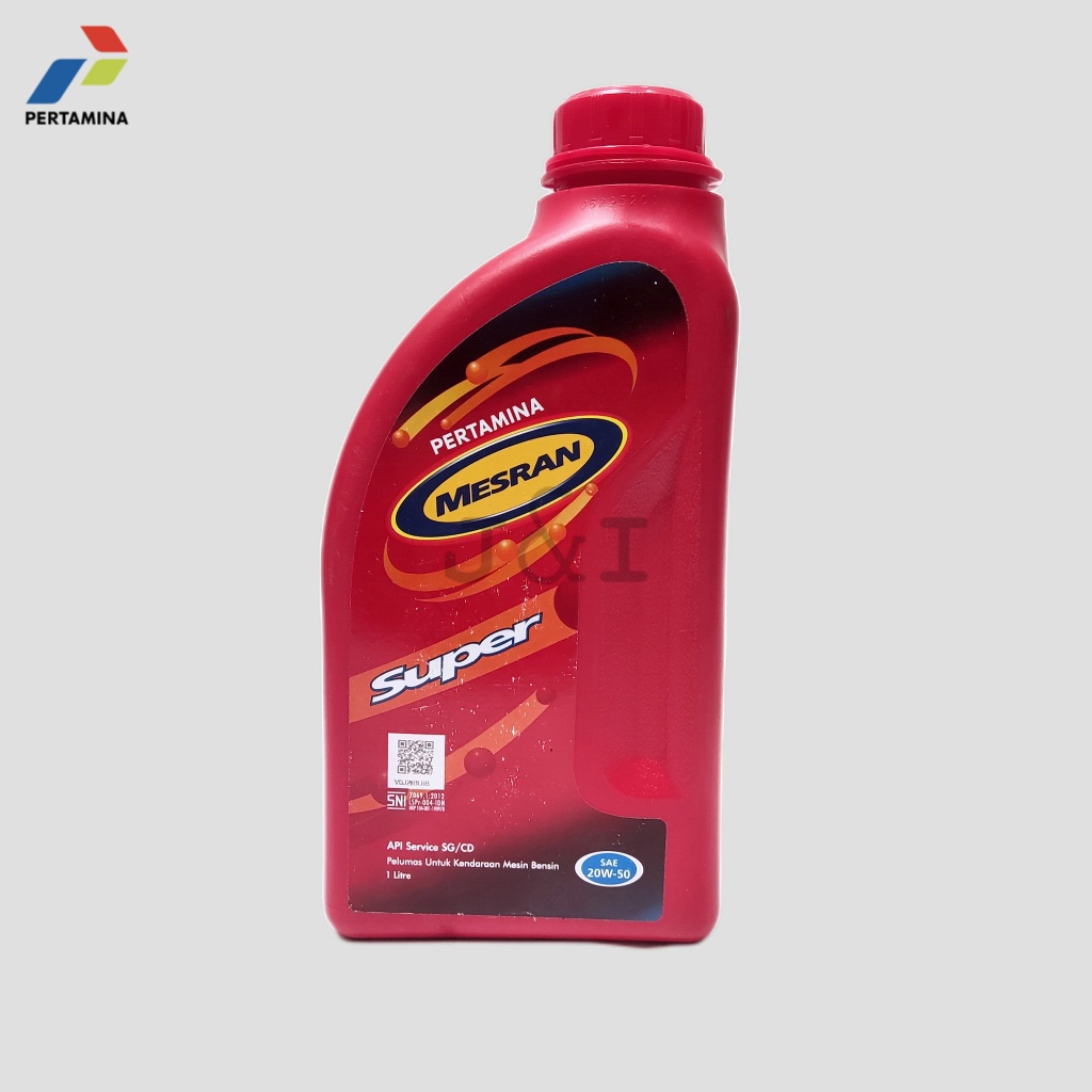 Oli Pertamina Mesran Super API SG/CD SAE 20W-50 1 Liter