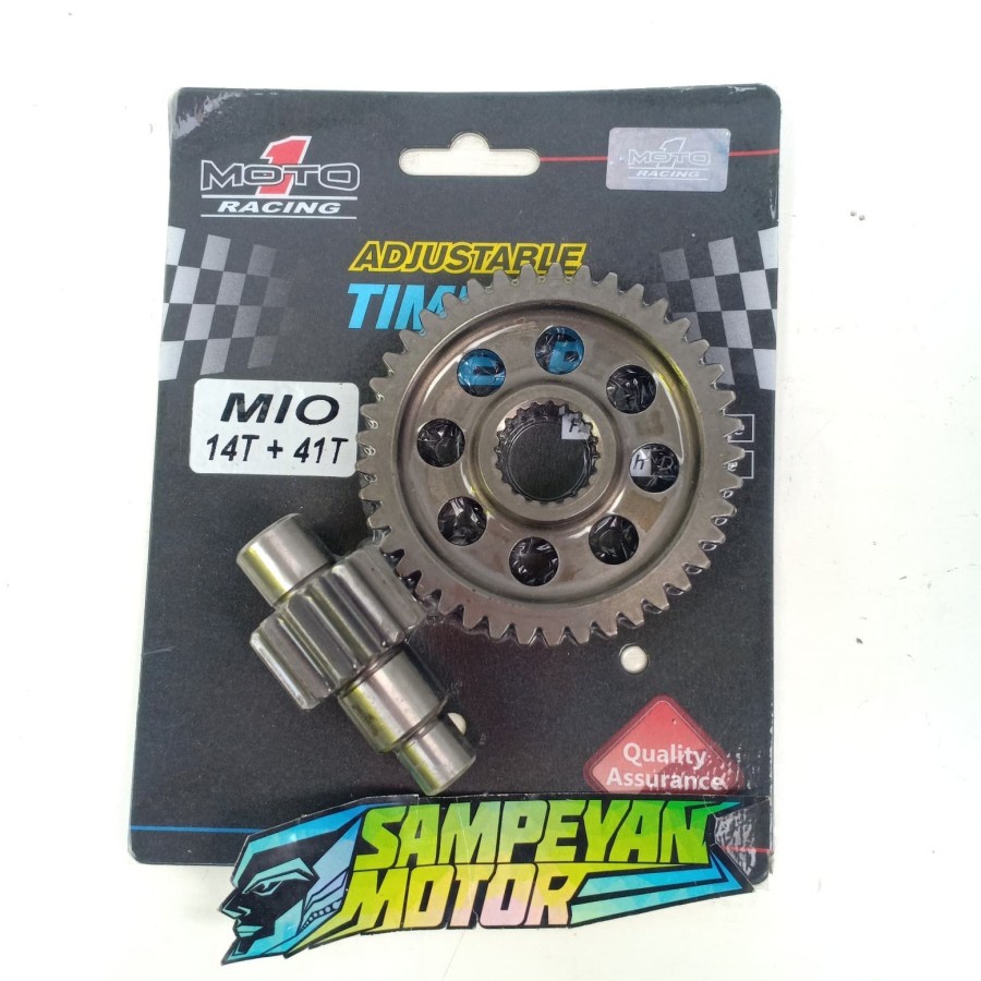 Gigi Gear Ger Gir Ratio Rasio Yamaha Matic Mio Moto 1 Racing