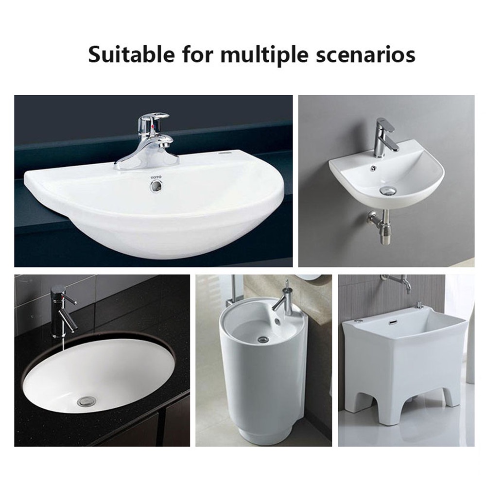 (Aaoottuuoo5.Id) 2pcs / Set Plug Filter Overflow Multifungsi Universal Untuk Wastafel / Kamar Mandi