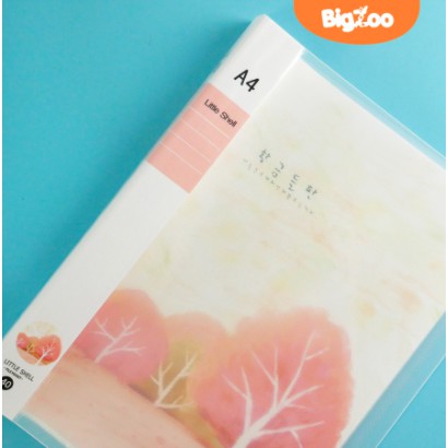 Bigzoo Map File Tempat Penyimpanan File Dokumen Display Book Clear Holder Ukuran A4 Isi 40 Lembar