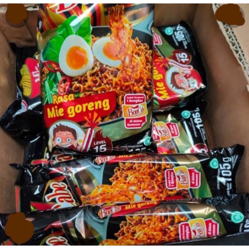 

KOBE MIE GORENG BONE CABE LEVEL 16 UKURAN JUMBO 150 gram