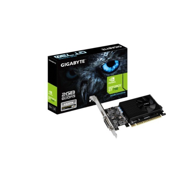 VGA Gigabyte GeForce GT 730 2GB DDR5 GV-N730D5-2GL Garansi Resmi