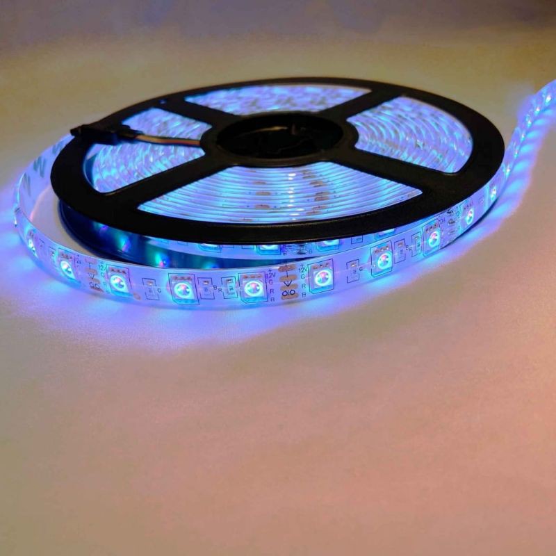 Lampu LED Strip Mata Besar SMD 5050 IP 44 Warna 12V