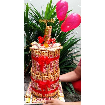 

snack tower silver queen