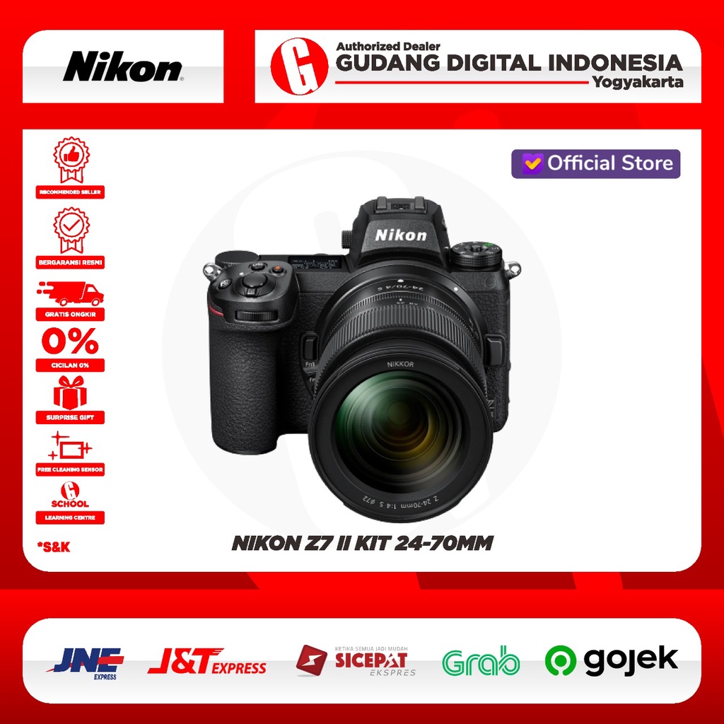 Nikon Z7 II Kit 24-70 mm - Nikon Z7 II Kit 24-70 mm Mirrorless Camera