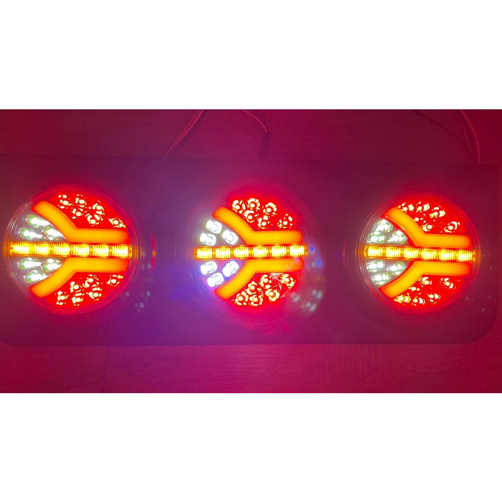 Stop Lamp 24 Volt Truk Model Bulat / Lampu Rem Truck 24V Model Bulat