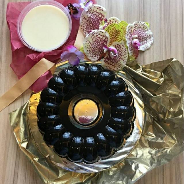 

Puding Dark Coklat "Black Pudding" Tetapuddingcake